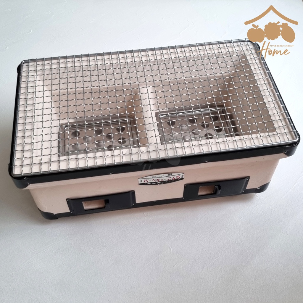 Jual Kinka WIDE Rect Charcoal Konro Grill Japanese Barbecue Hibachi BBQ
