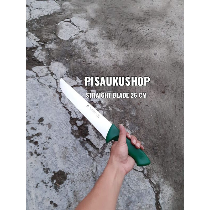 Butcher knife Pisau Sembelih don carlos pikas Friedr.Herder Straight 8688-26 cm Solingen Germany