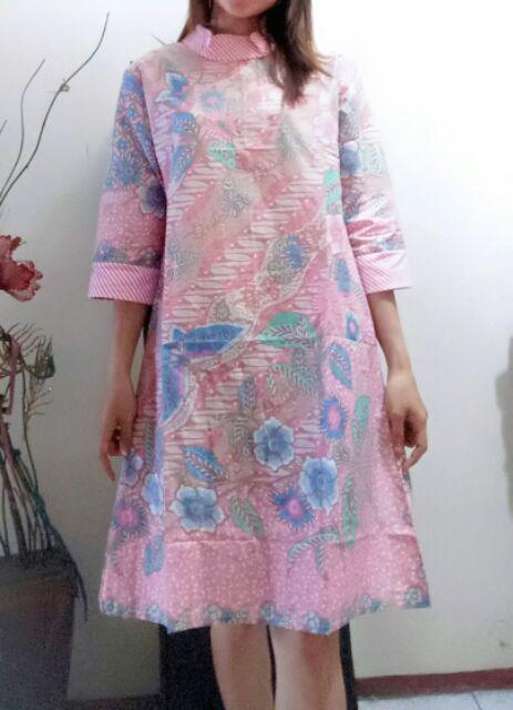 Restock!!! Dress/tunik Batik Cantik Afika