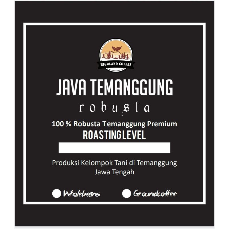 

Kopi Robusta Temanggung