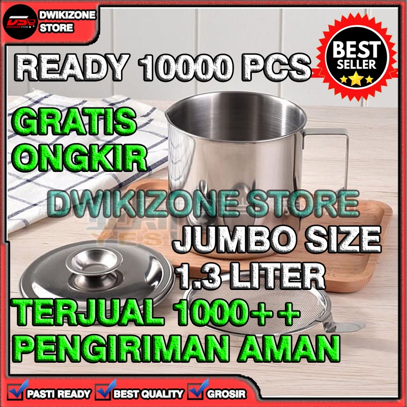 [GROSIR] OILPOT 1.3 L PENYARING MINYAK OIL POT 1.3L LITER SARINGAN