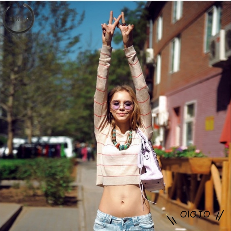 Kacamata Colorful Ocean Glasses Lens Sunglasses Alloy Frame Vintage Eyewear