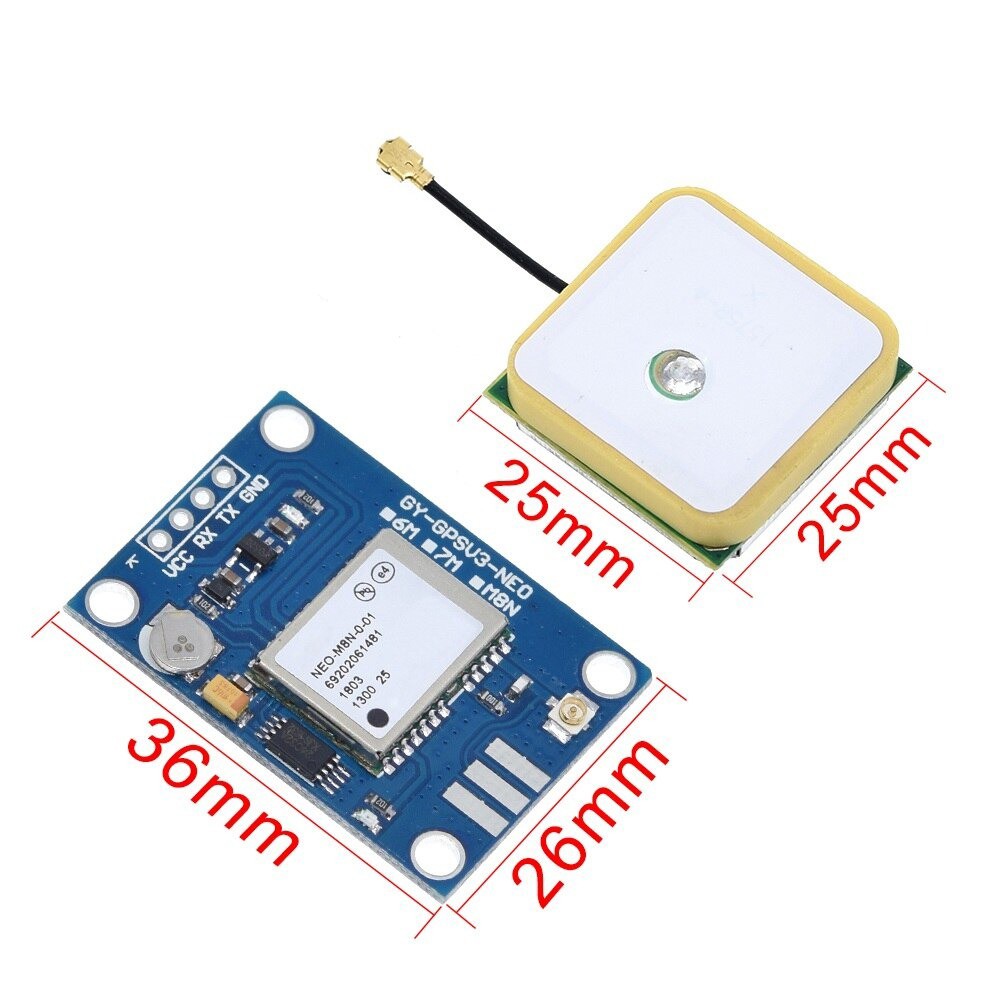 GPS GY-Ublox Neo M8N Compatible With Arduino