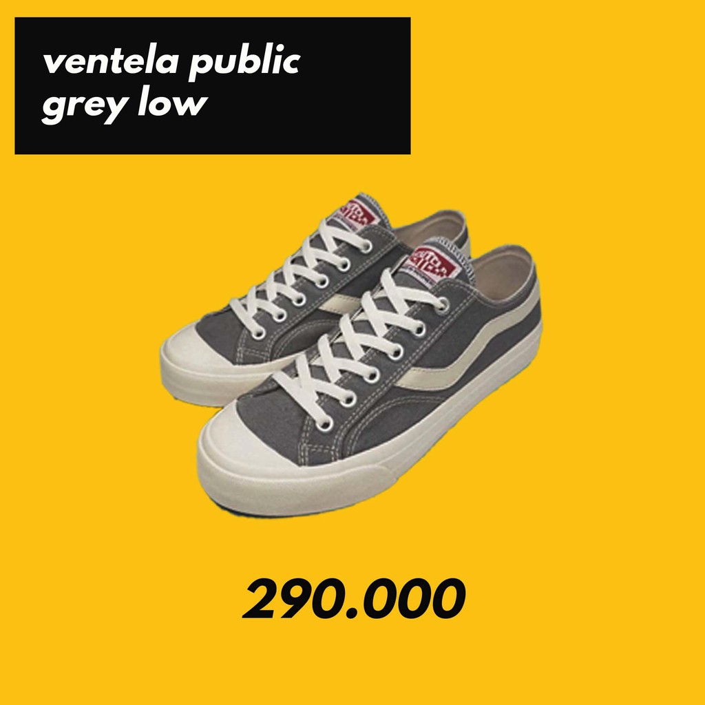 Vantela Public Grey Low