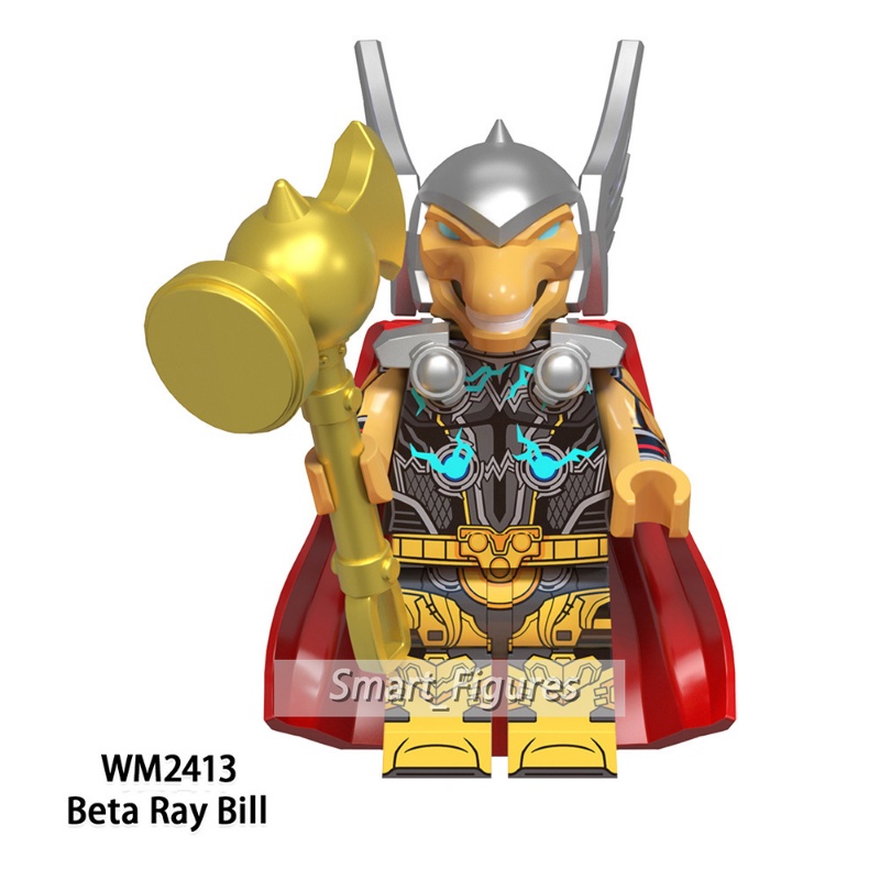 Mainan Action Figure Karakter Marvel Thor Mini WM2417-A Untuk Koleksi / Hadiah