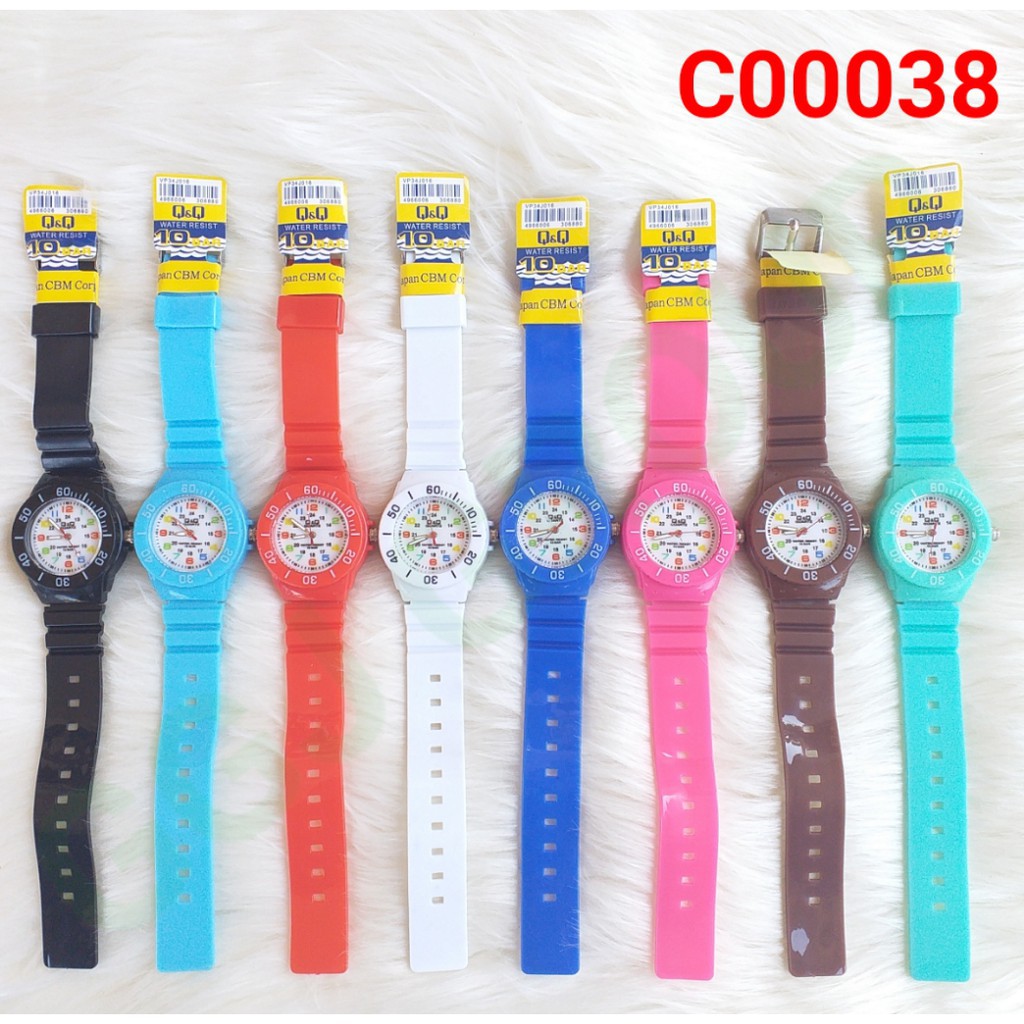 C ( C38 ) JAM TANGAN DEWASA WATER RESISTANT 3 ATM / TAHAN AIR