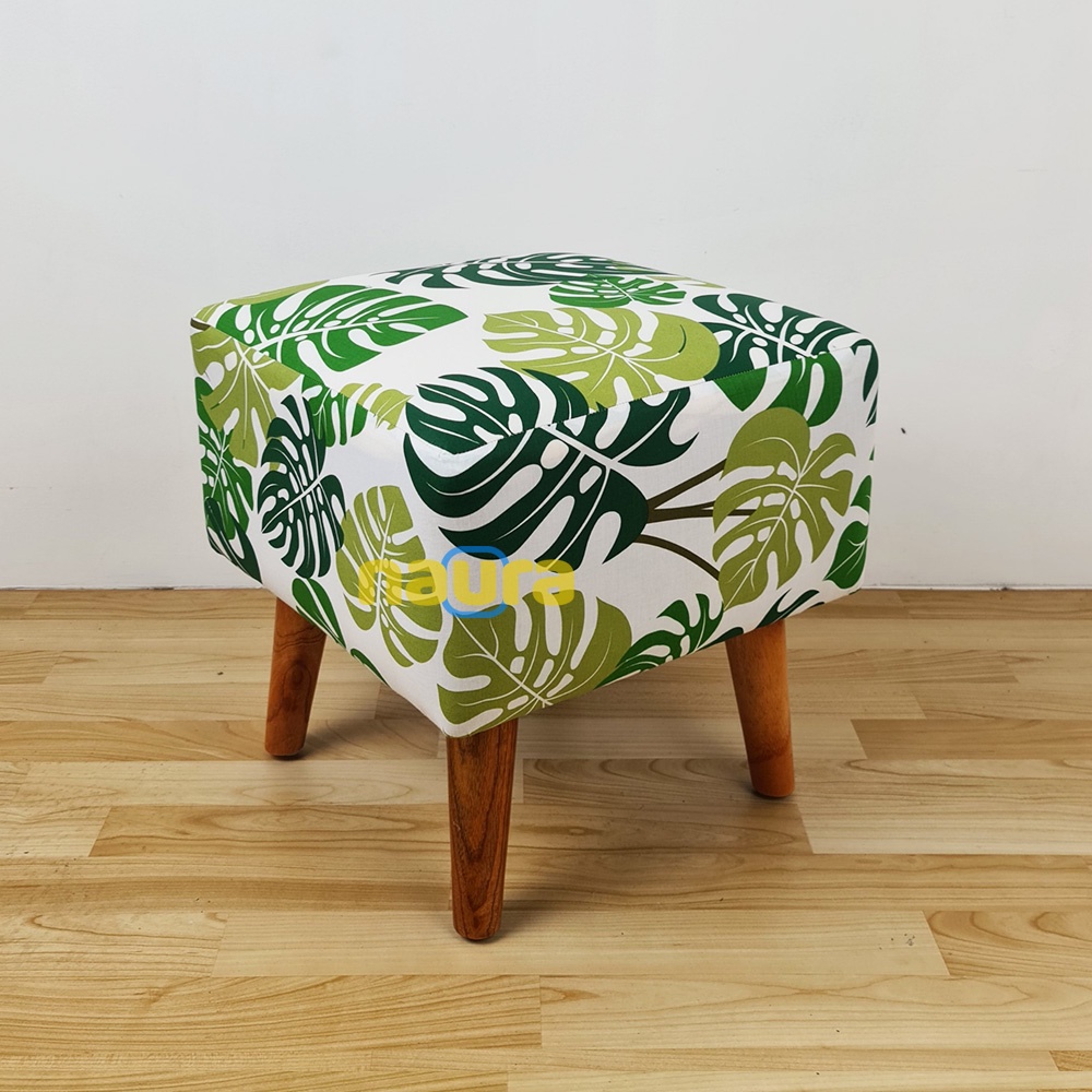 SOFA KOTAK / SOFA STOOL / POUFT / KURSI STOOL LAPIS KAIN KATUN