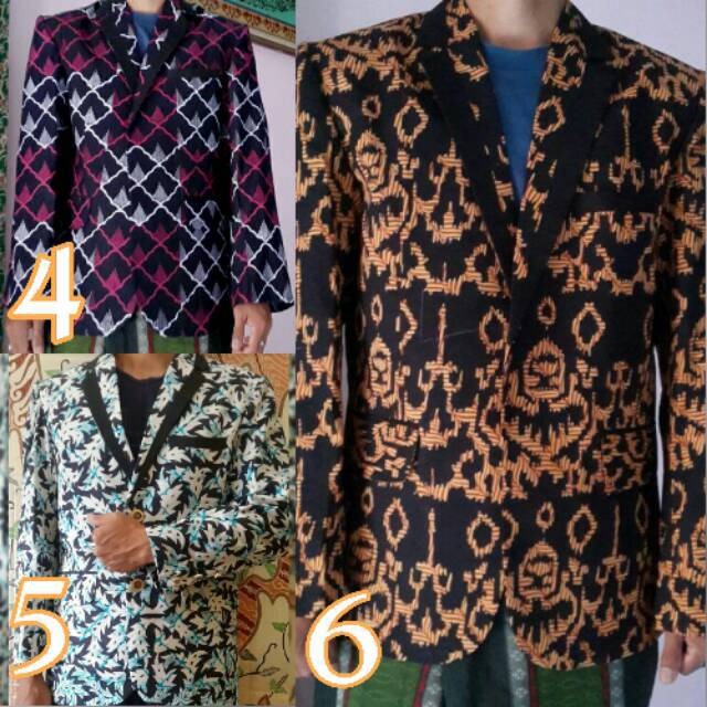 Jas Batik Pria