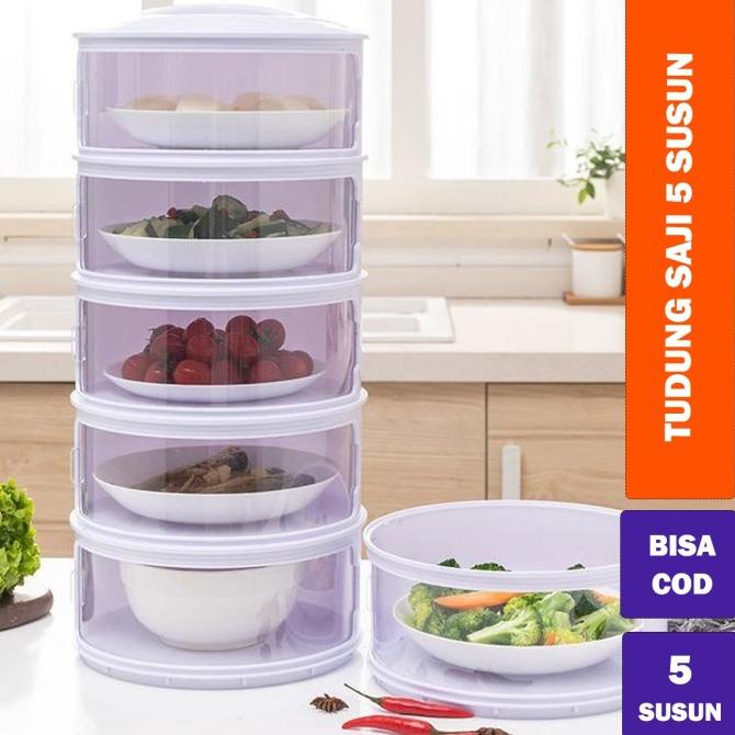 Modern Food Storage / Tudung Saji 5 Susun