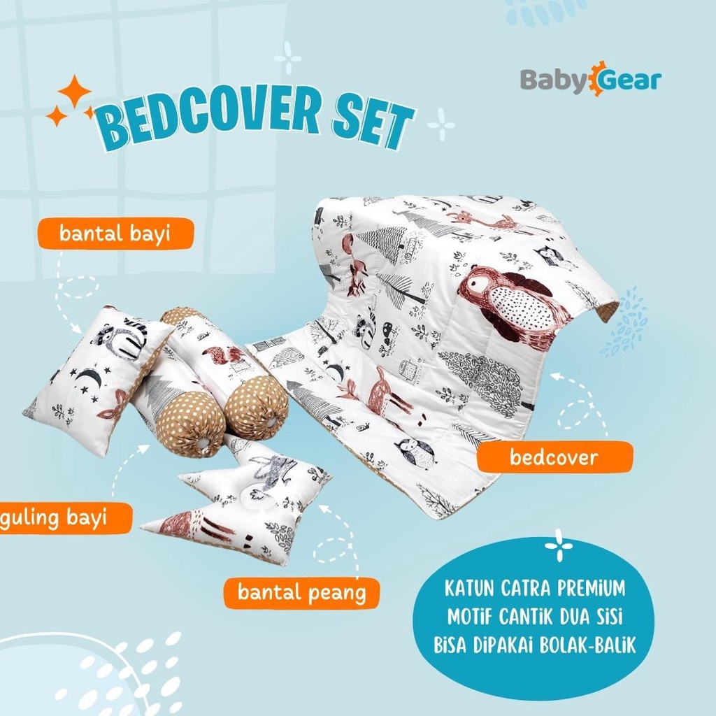 Kasur Baby/Baby Bedset/Bedcover Bayi [GRATIS TAS MIKA]