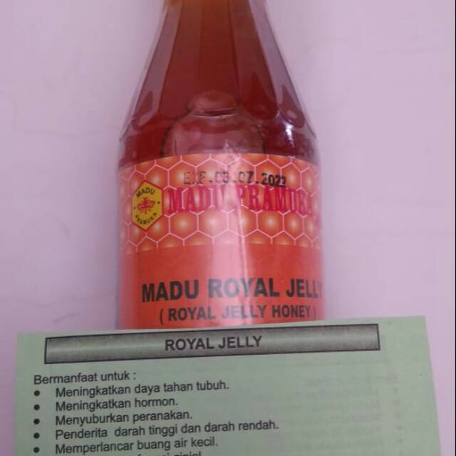 

Madu Pramuka Royal Jelly Gratis Bubble Wrap