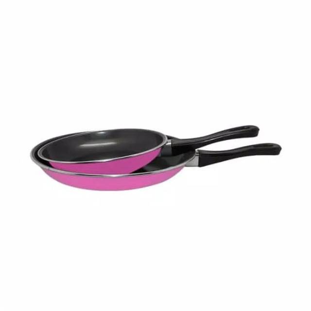 Wajan teflon maspion set 2pcs 18&amp;23cm/ maspion fancy frypan set/ wajan anti lengket