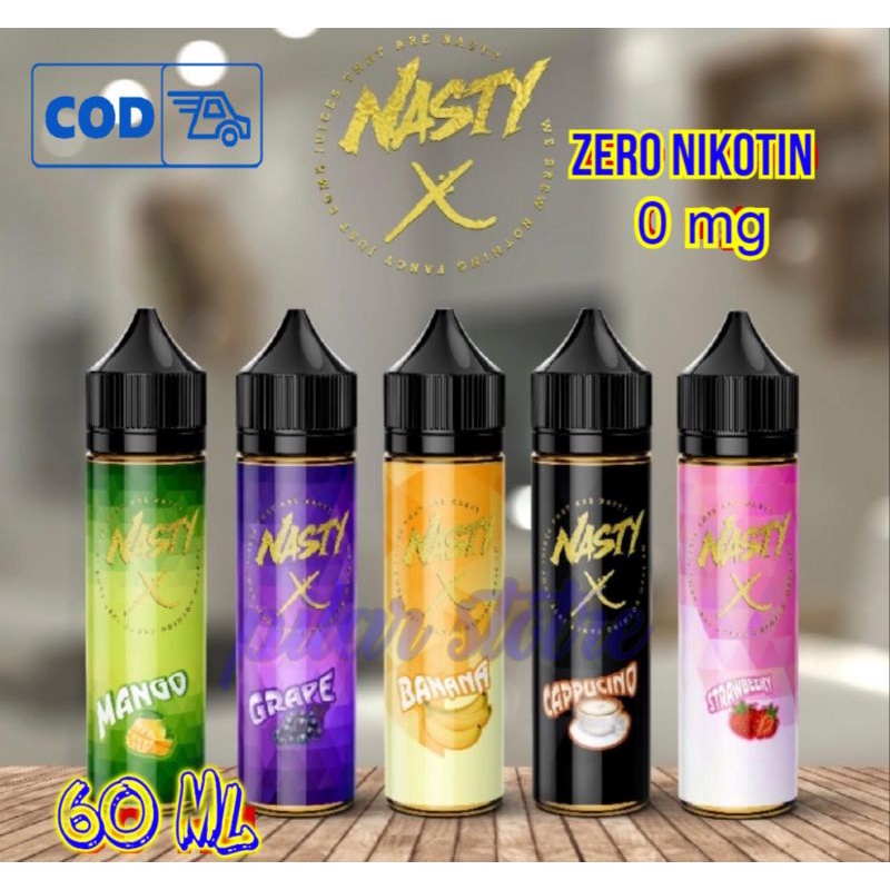 CAIRAN ASAP LIQUIDS 60ML N A S T Y 5RASA HARGA PER BOTOL BISA COD