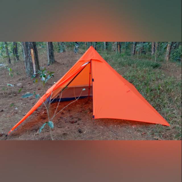Tenda ringan tarp tent pyramid winaya