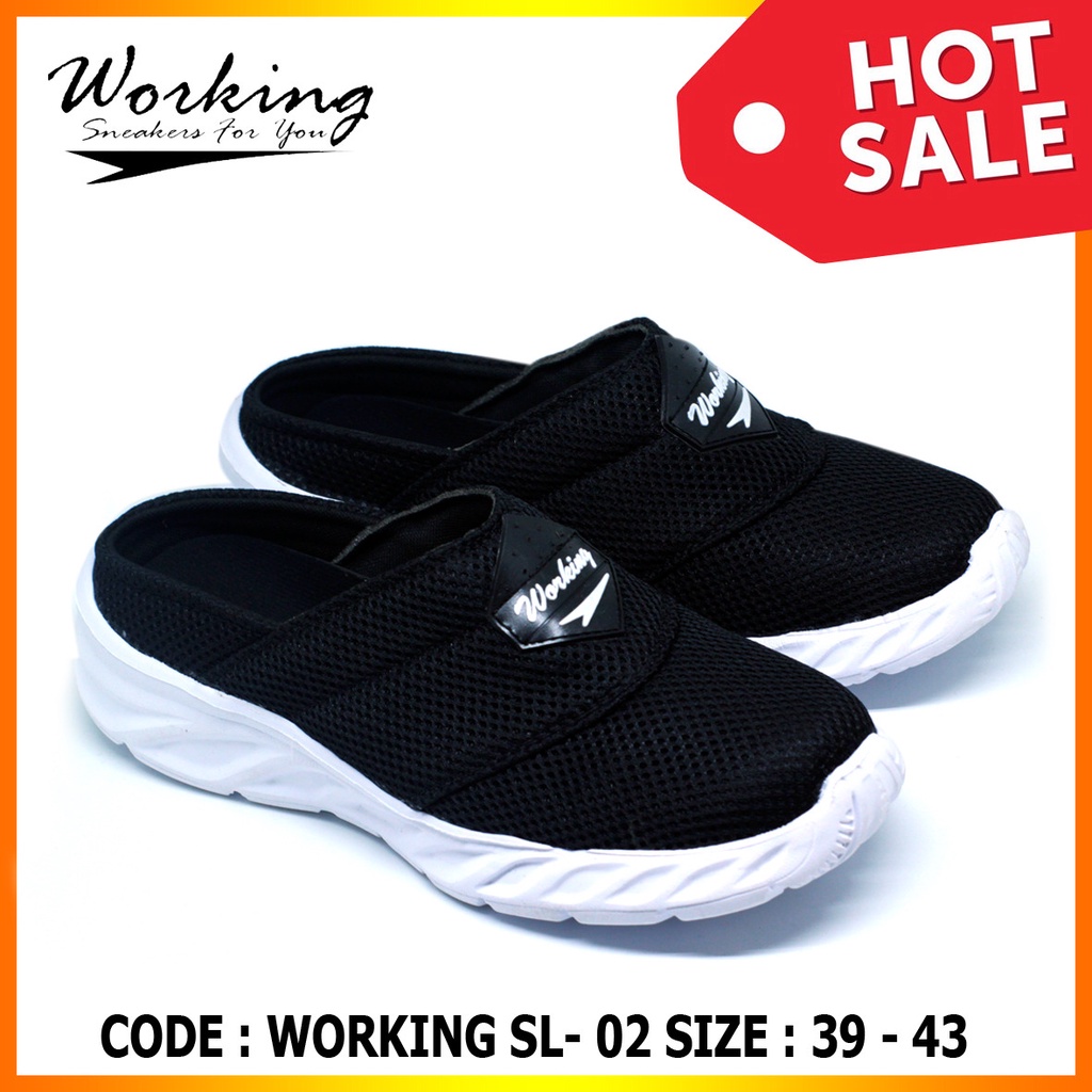 Working Sneakers For You Sepatu Pria Slop SL-02