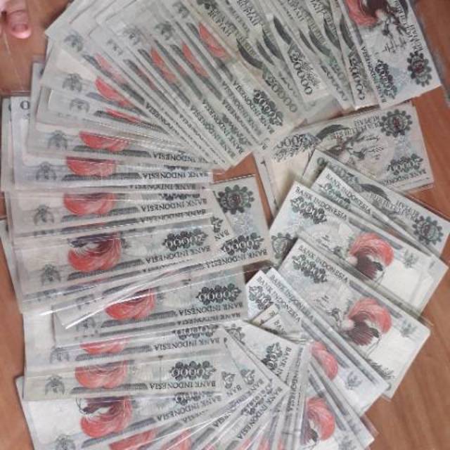 Uang kuno 20000 cendrawasih original