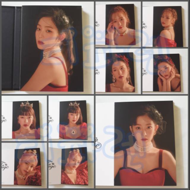 Red Velvet - La Rouge Official Goods - Postcard Book (ECERAN) || Irene Seulgi Wendy Joy Yeri