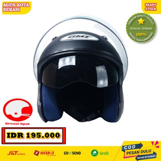  HELM  SEPEDA MOTOR MATIC  COUPLE PRIA  WANITA DEWASA HALF 