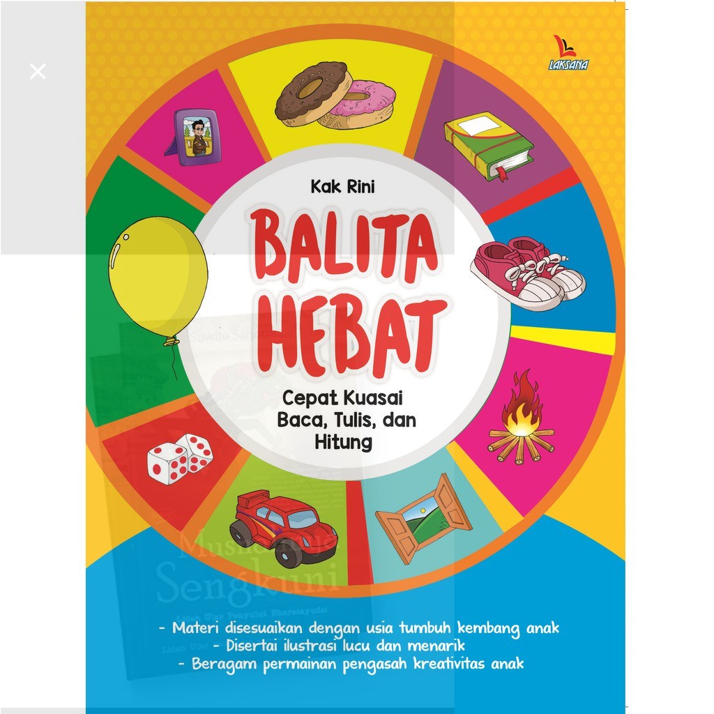 Buku Balita Hebat Cepat Baca Tulis dan Hitung