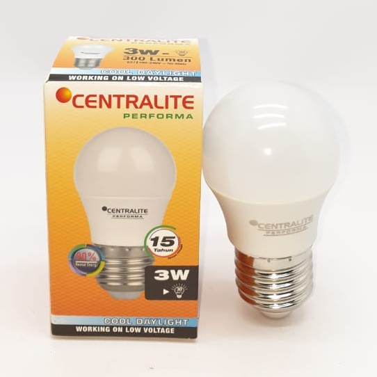 CTL Kualitas Premium 3W CD PUTIH Lampu Led Bulb Classic 3W Performa CTL / Bohlam Cahaya Putih