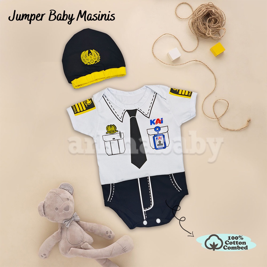 BAJU BAYI JUMPER BAYI PROFESI/JUMPSUT BABY/KOSTUM BAYI/BAJU BAYI KARAKTER