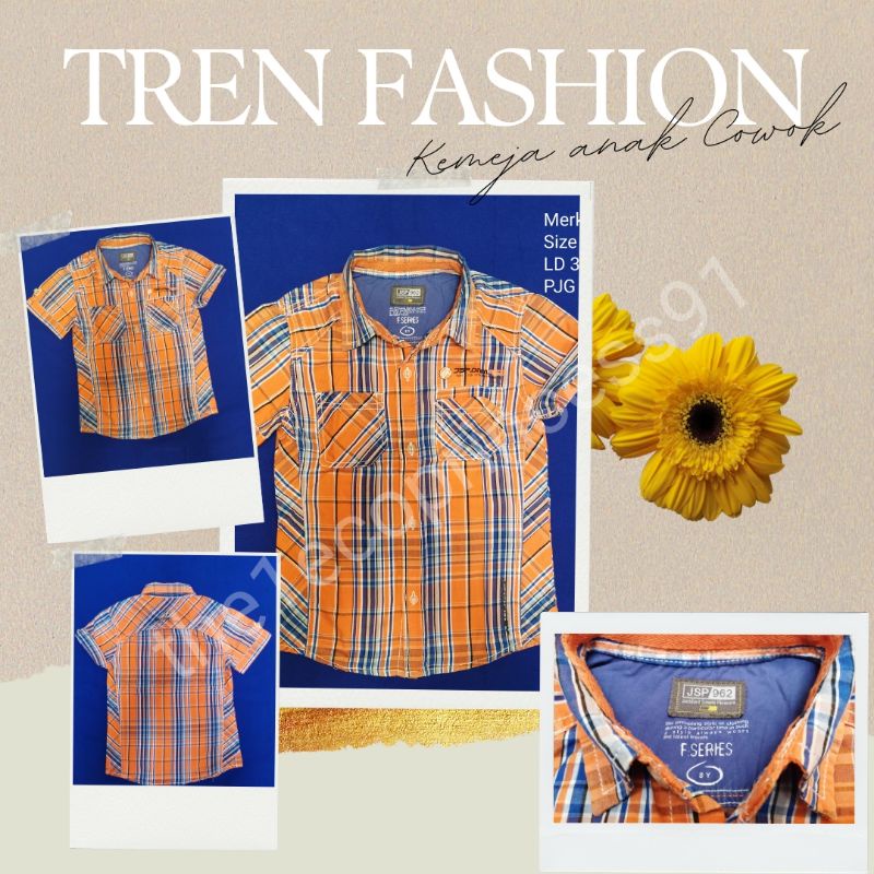 Preloved baju anak laki-laki/ cowok kemeja / Celana Panjang Bahan Katun / Jeans / Denim Size 8-10 th