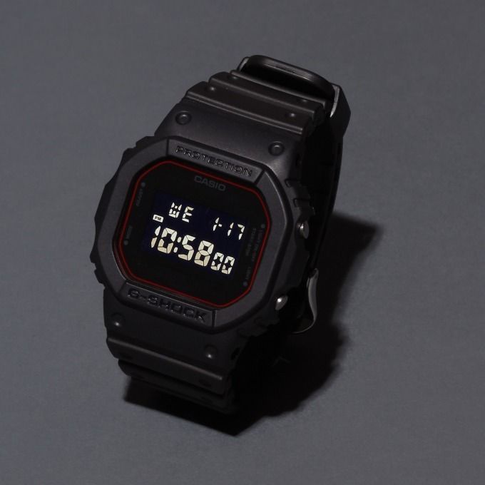 Jam Tangan Pria Wanita G Shock DW5600 Digital LED Murah Sporty Keren Elegan Free Tas &amp; dompet COD