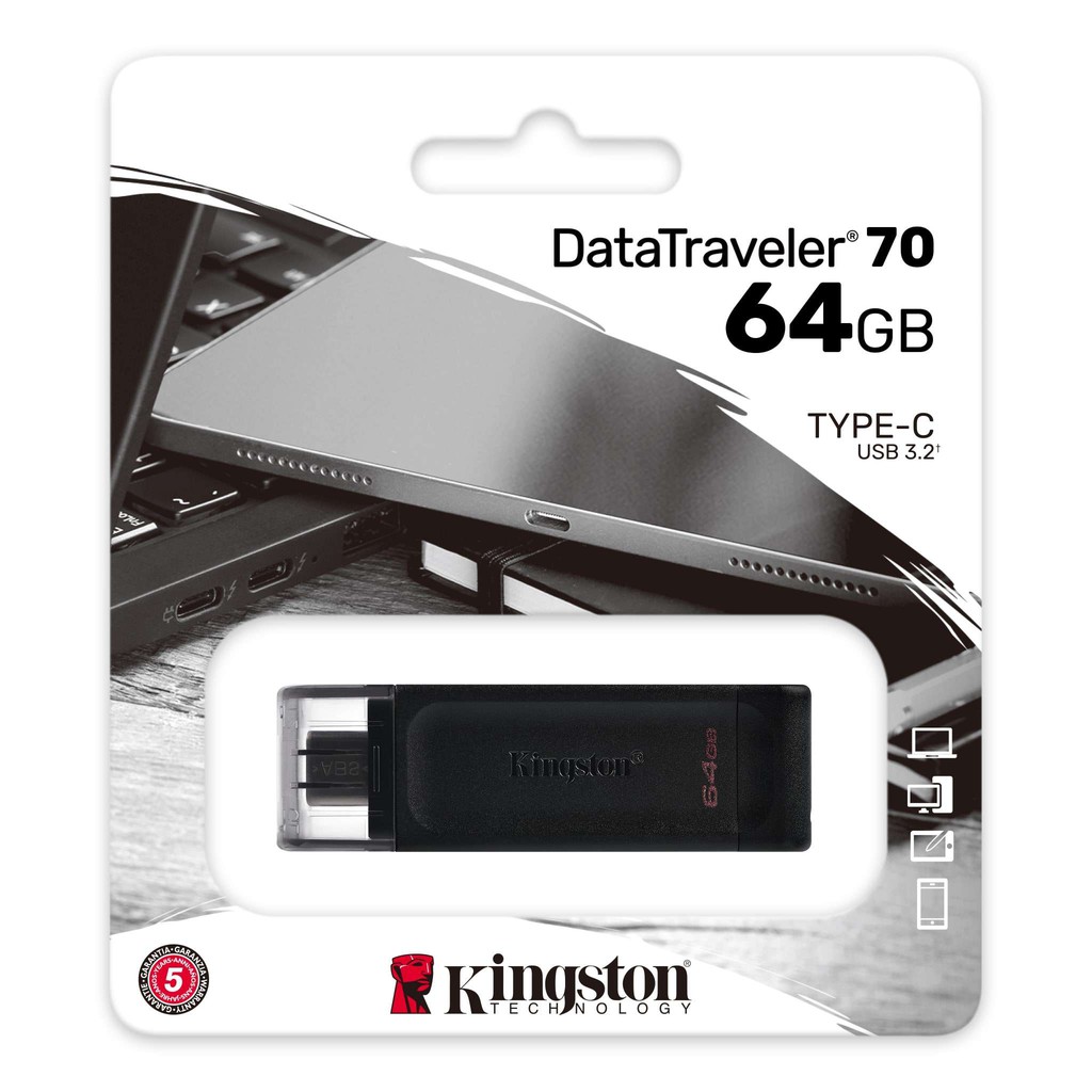 Kingston Flashdisk DataTraveler DT70 64GB USB-C DT 70