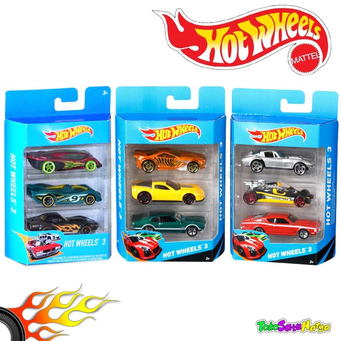 hot wheels car gift pack