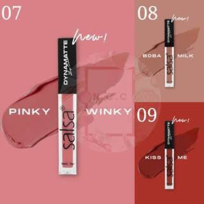 [ ECER ] SALSA DYNAMATTE LIPCREAM ORI BPOM