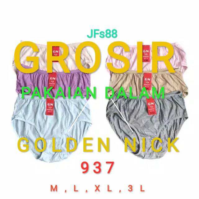 GROSIR Celana Dalam Golden Nick 937