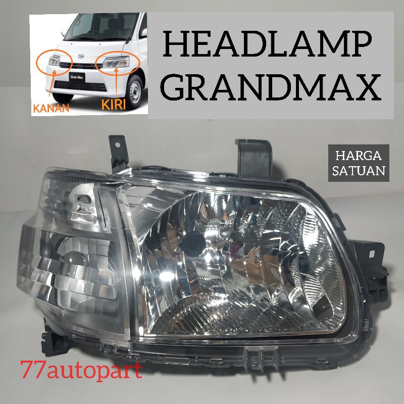 Lampu besar headlamp grandmax harga satuan