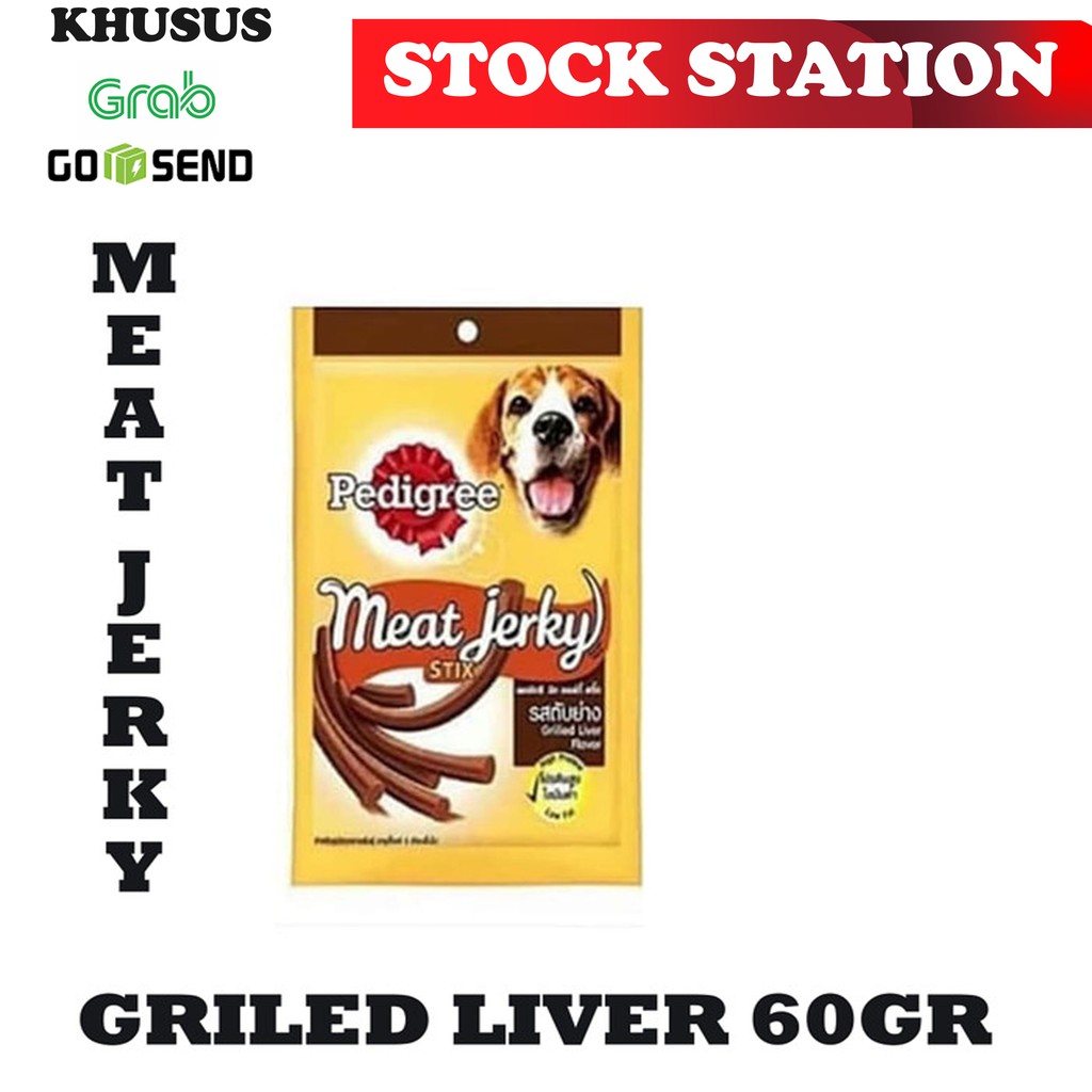 Meat Jerky Stix Grilled Liver 60g (GOSEN / GRAB)