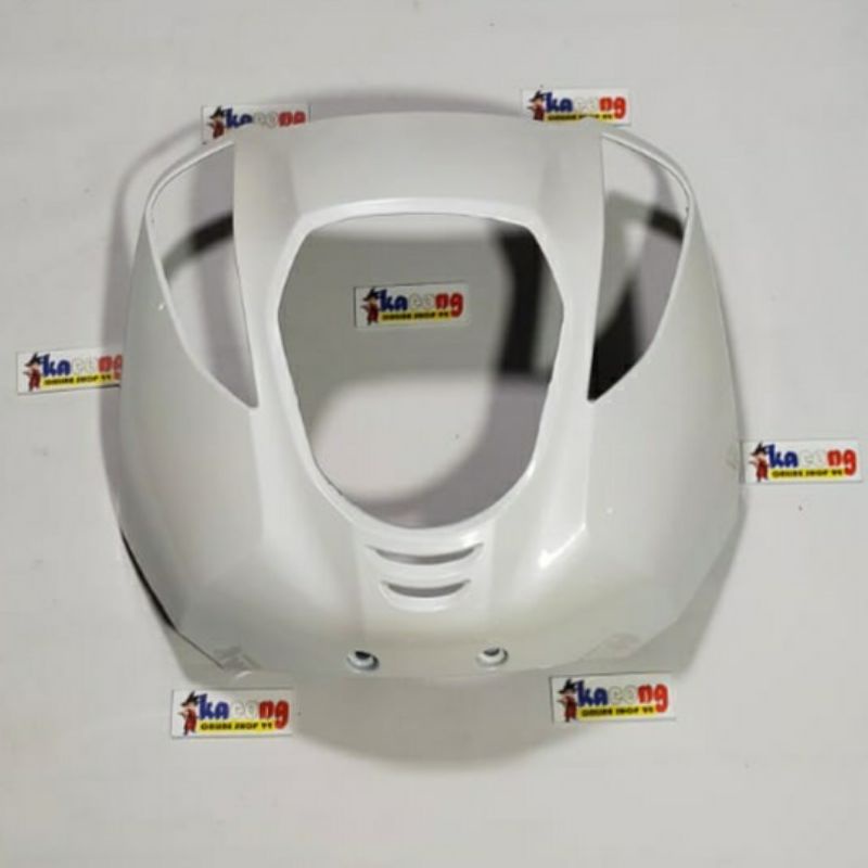 tameng dasi depan honda genio putih.