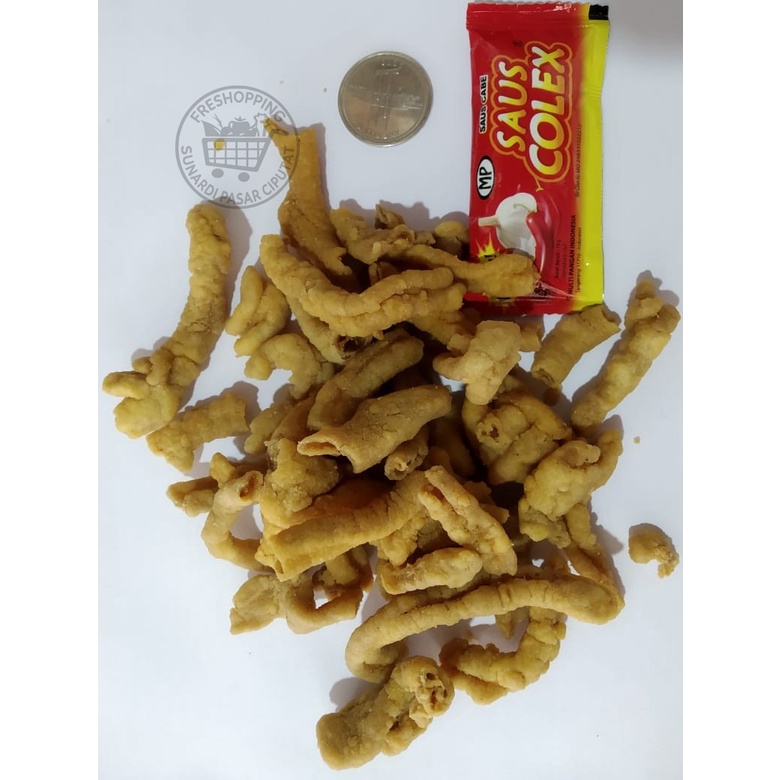 Keripik Usus Ayam Crispy per pak