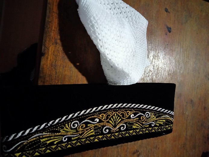 Peci Songkok Bordir Motif Batik Biru Coklat Peci Kopiah Dewasa Kopyah Anak Murah