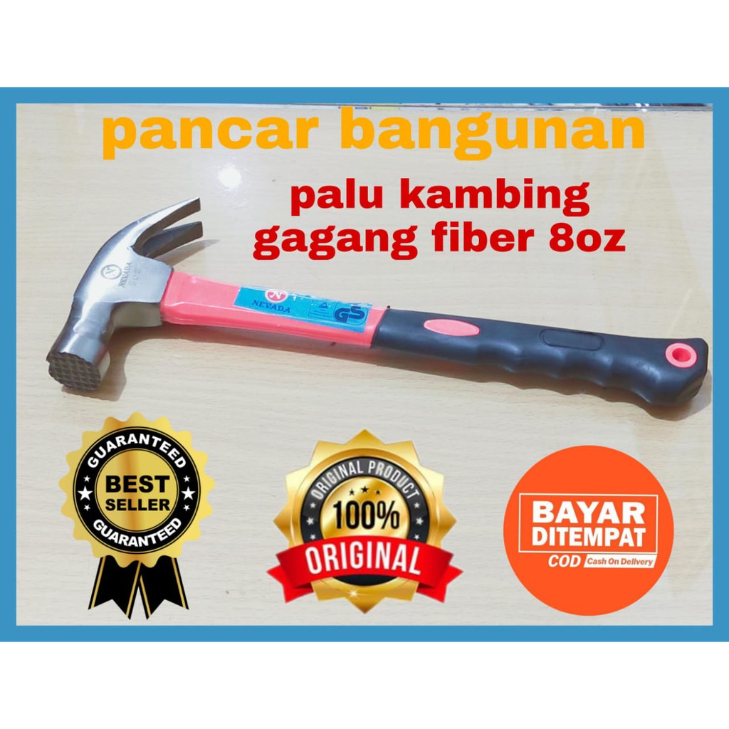 PALU KAMBING 8 OZ GAGANG FIBER NEVADA - PALU BESI KAMBING FIBER 8 OZ NEVADA - PALU KAMBING FIBER 8 O