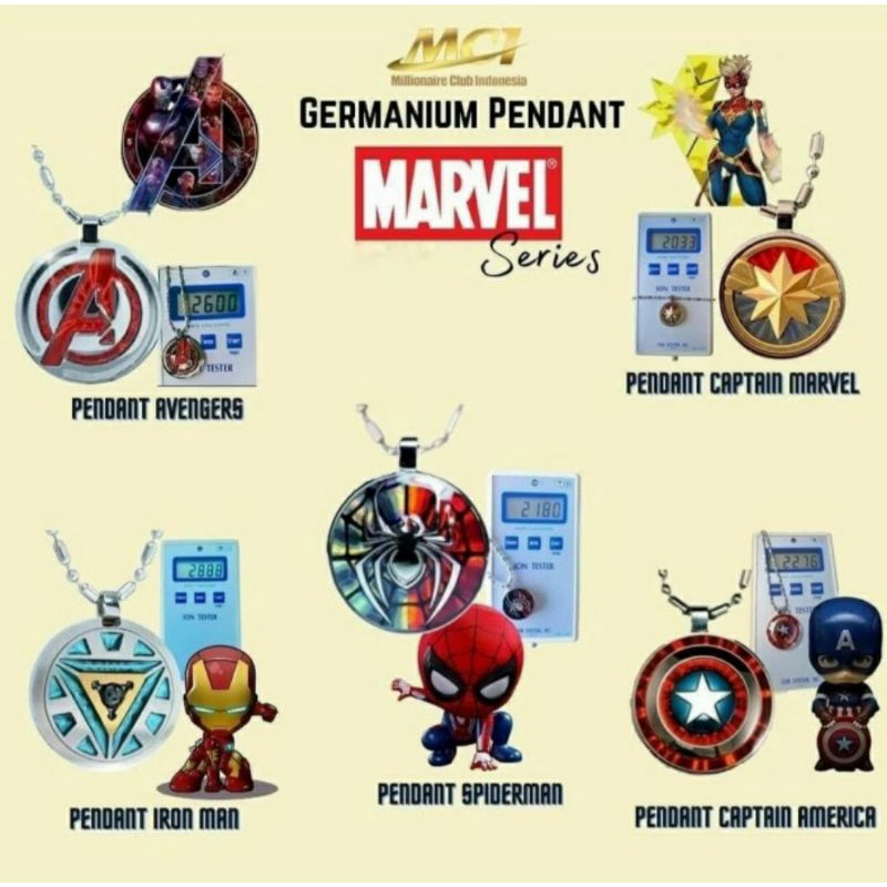 Pendant MCI Marvel series