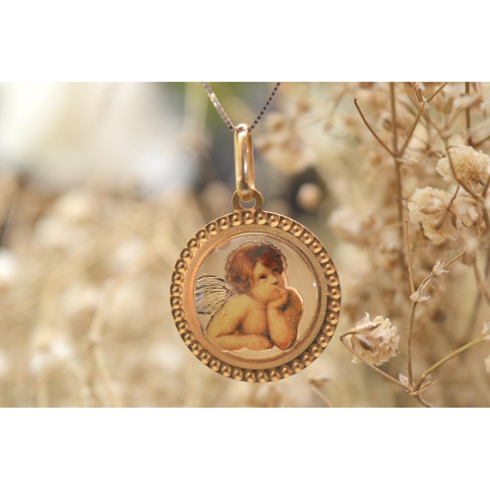 minis liontin / liontin emas / liontin bunda maria