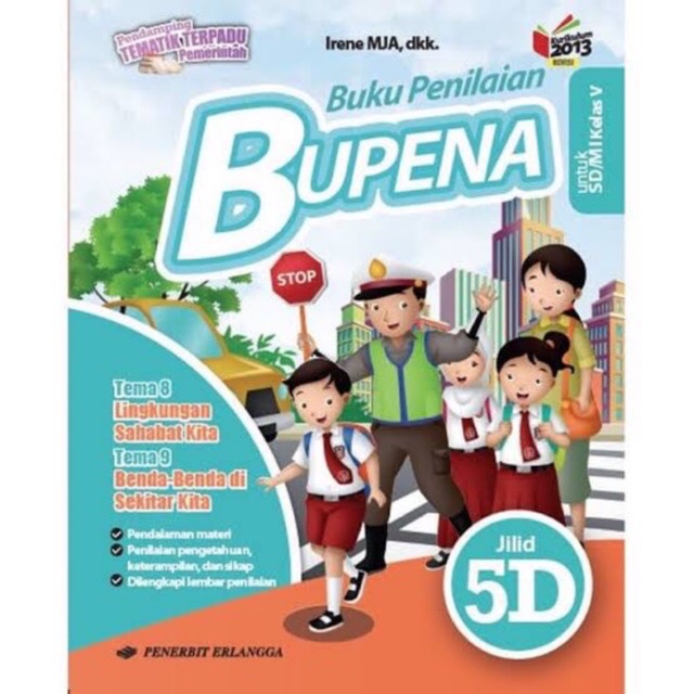 Buku Penilaian Bupena Kelas 5D SD MI