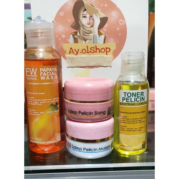 PELICIN PAKET PELICIN WAJAH GLOWING