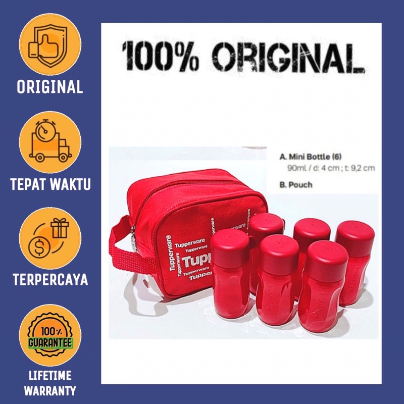 Promo Mini Bottle Set / kkcr / Botol Minum / Free Bubble wrap