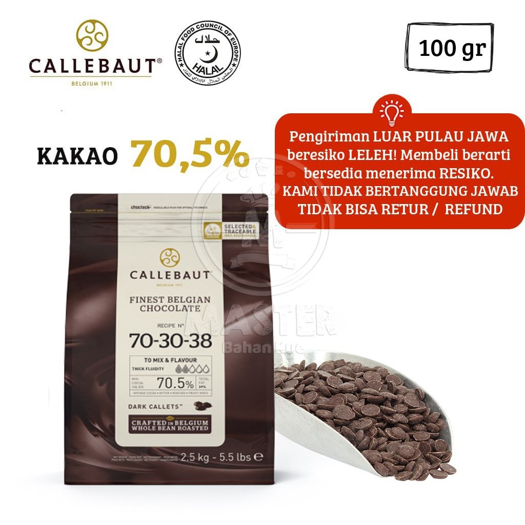 

Callebaut 70,5% [100 gr] KHUSUS GOSEND & JNE YES