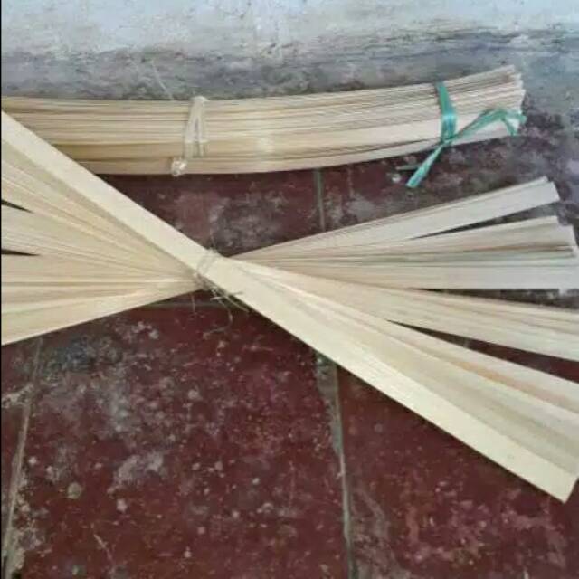 Iratan bambu bahan anyaman