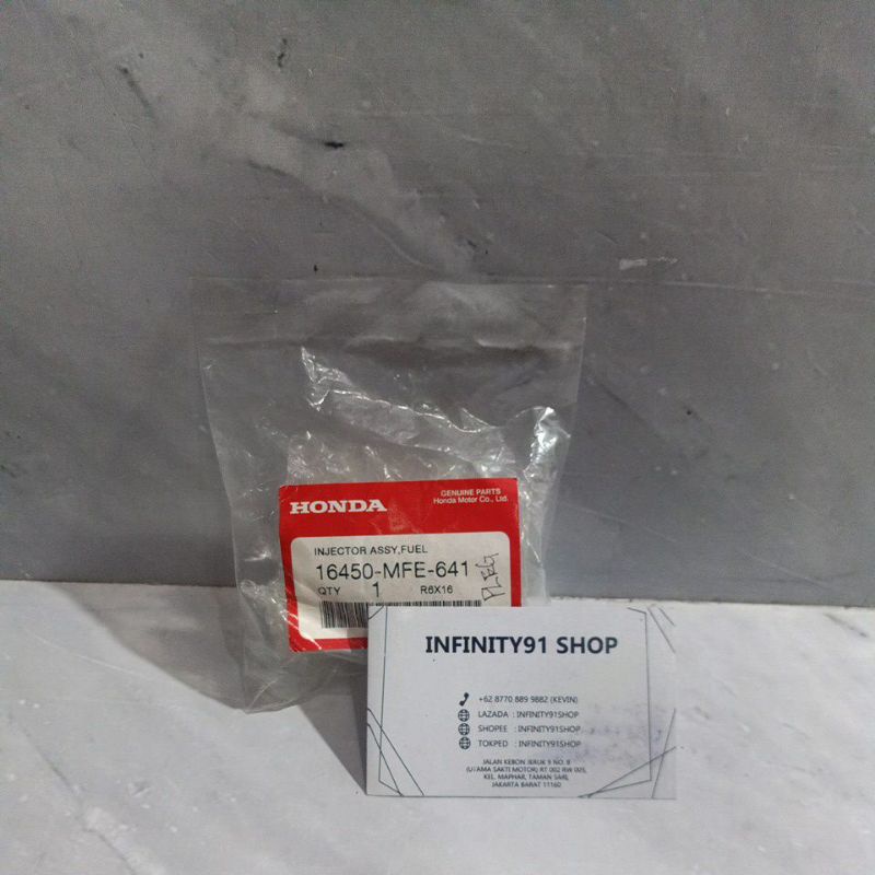 Injector Cbr 250 , Injeksi Cbr250 Thailand , Injektor Cbr 250 16450-MFE-64