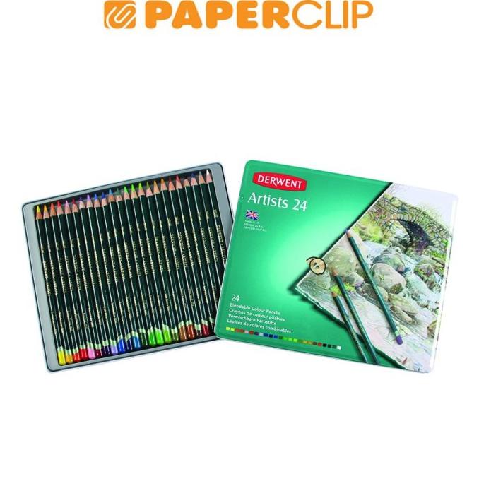 

PENSIL WARNA SET DERWENT 24COLOR ARTIST 32093DW ---READY---