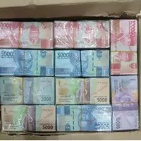 

Mainan Uang Gambar Asli isi 35 lembar