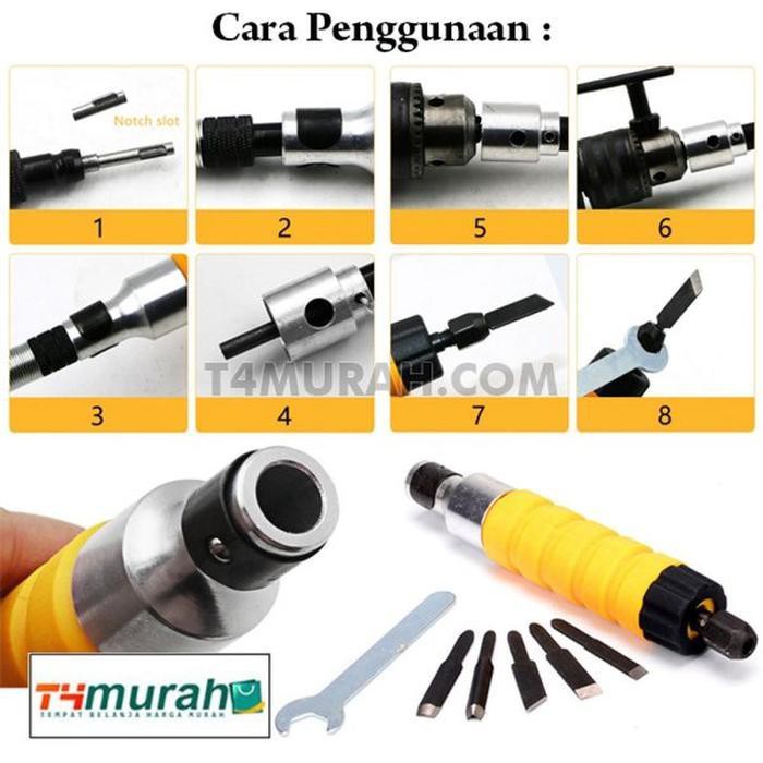 Mesin Pahat Ukir Kayu Chisel Carving Tools Adapter