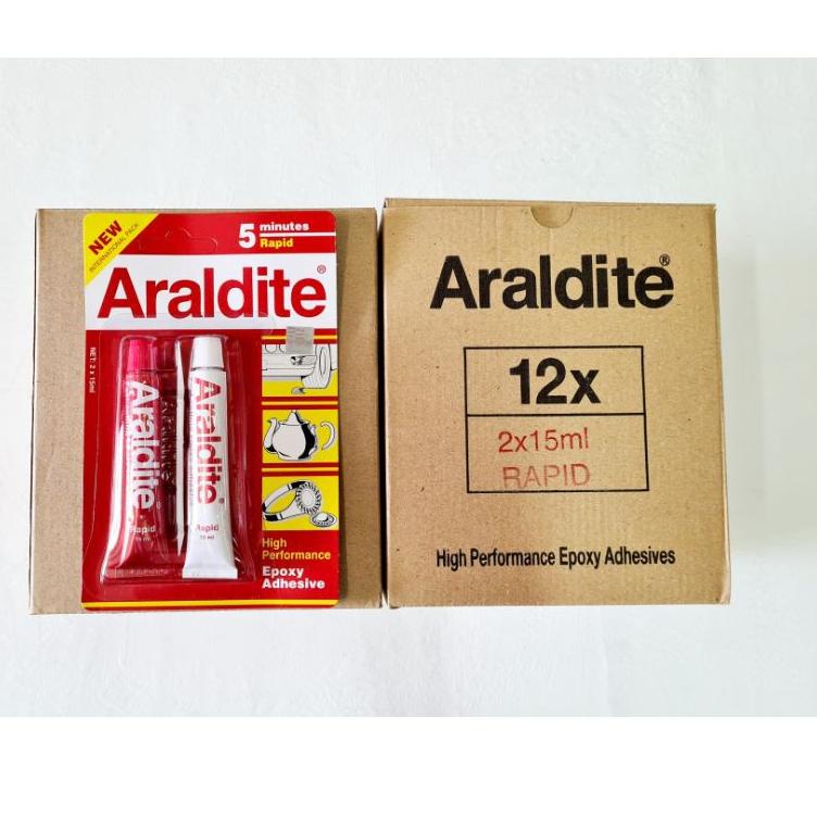 

Terlaku Araldite merah lem 5menit isi30ml 7MG