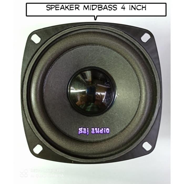 Speak | Speaker Mid Bass 4 Inch 30 Watt 8Ohm...Magnet Shielded